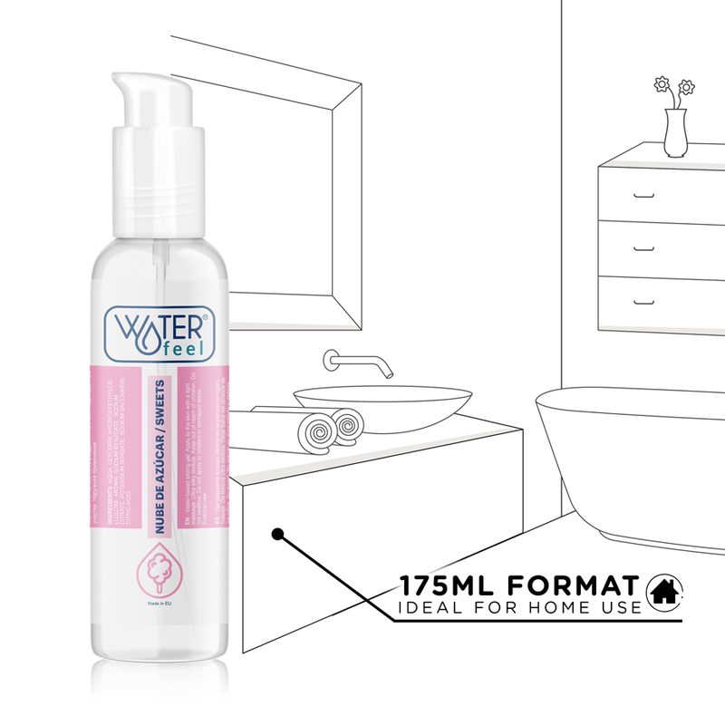 WATERFEEL – Lubrificante Nuvola di Zucchero 175 ml