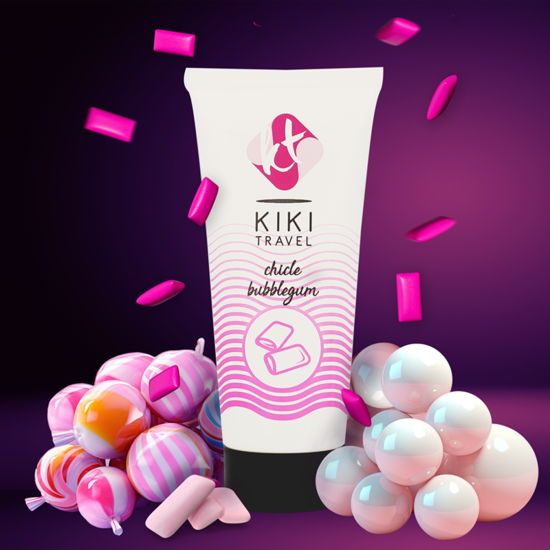 KIKÍ TRAVEL – Lubrificante Fragola Gum 50 ml