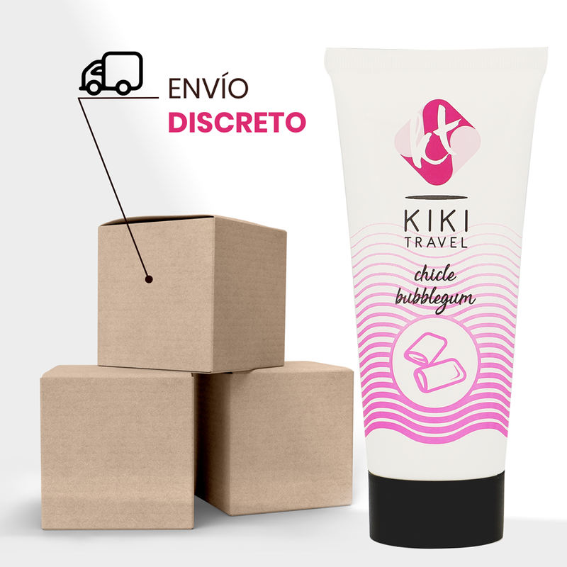 KIKÍ TRAVEL – Lubrificante Fragola Gum 50 ml