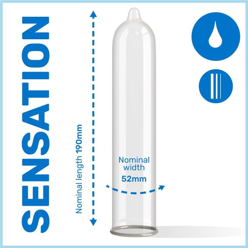 PASANTE – Preservativi Sensitive Feel Ultra Sottili (3 unità)