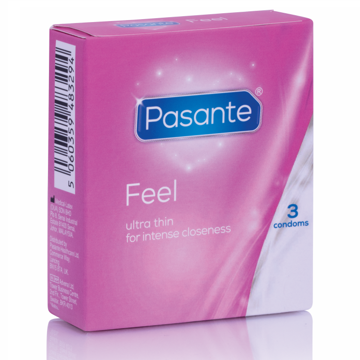 PASANTE – Preservativi Sensitive Feel Ultra Sottili (3 unità)
