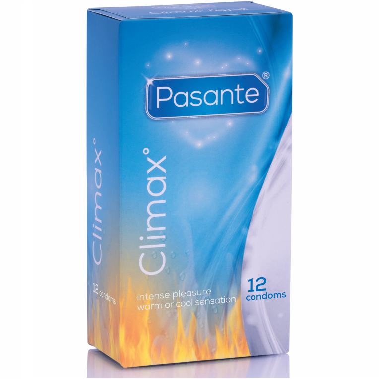 PASANTE – Preservativi Climax Effetto Caldo &amp; Freddo (12 unità)